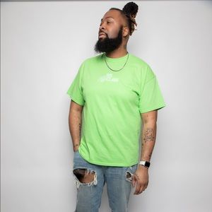 Green Embroidered Shirt